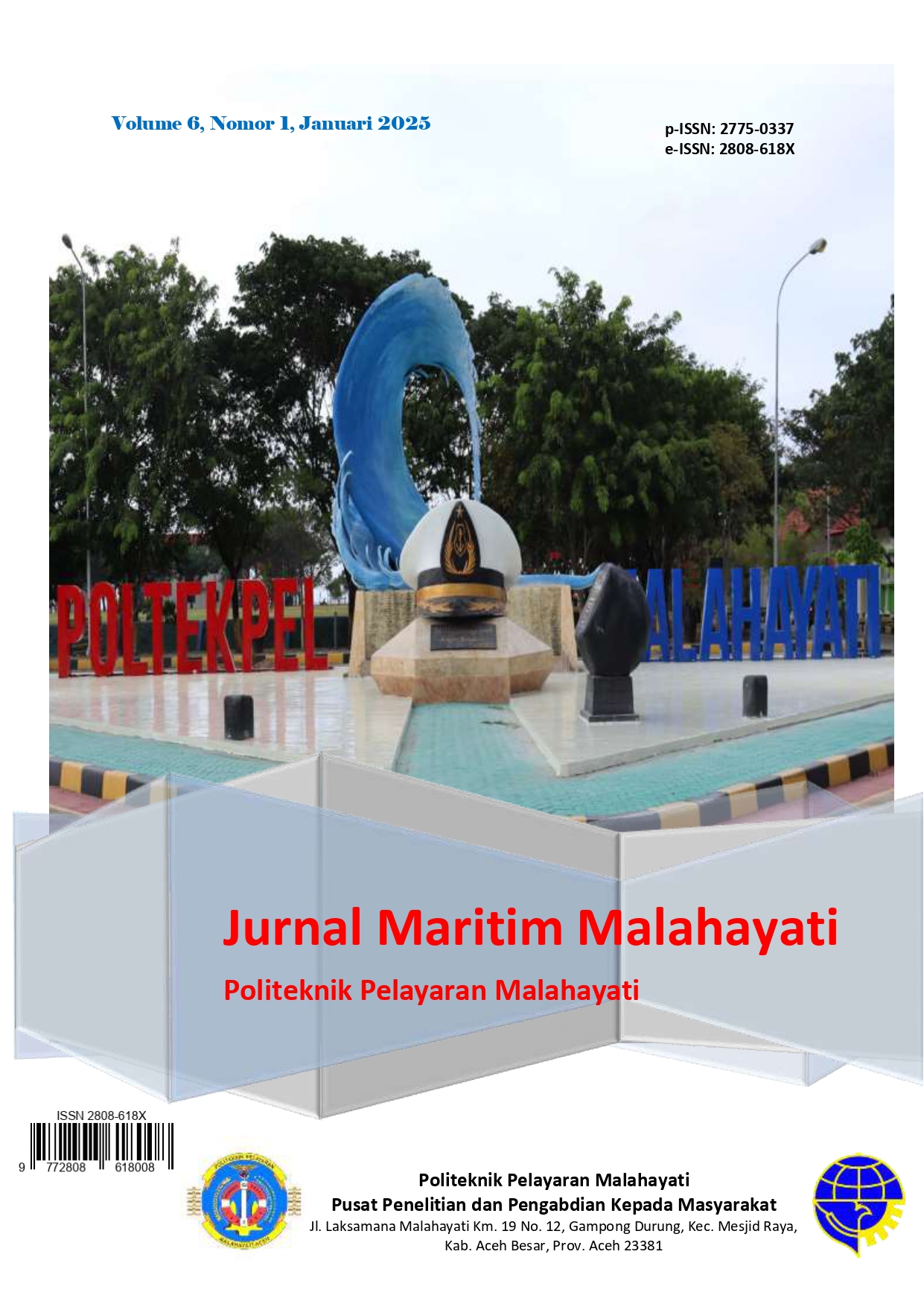 					View Vol. 6 No. 1 (2025): Jurnal Maritim Malahayati
				